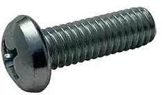 12-24 X 1" Machine Screws Round Head Phillips Drive Steel Zinc Plated (3000/Pkg.) Super Sale