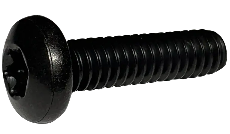 Seasonal Sale 10-24 X 3/8" Machine Screws Pan Head Six Lobe Drive Steel Black Oxide (8000/Pkg.)