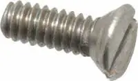 3/4"-10 X 5-1/2" Machine Screws Flat Head Slotted Drive Plain Steel (25/Pkg.) Direct From Factory