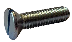 Price Drop 6-32 X 3/4" Machine Screws Flat Head Slotted Drive Steel Zinc Plated (100/Pkg.)
