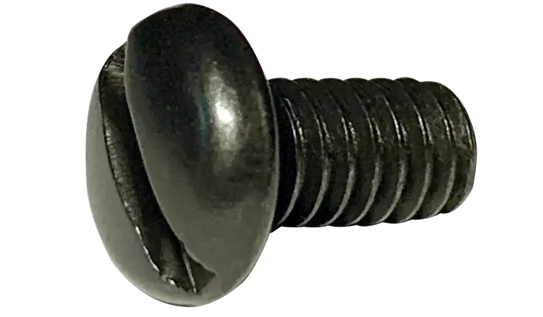 Top Rated 2-56 X 5/16" Machine Screws Pan Head Slotted Drive Steel Black Oxide (10000/Pkg.)