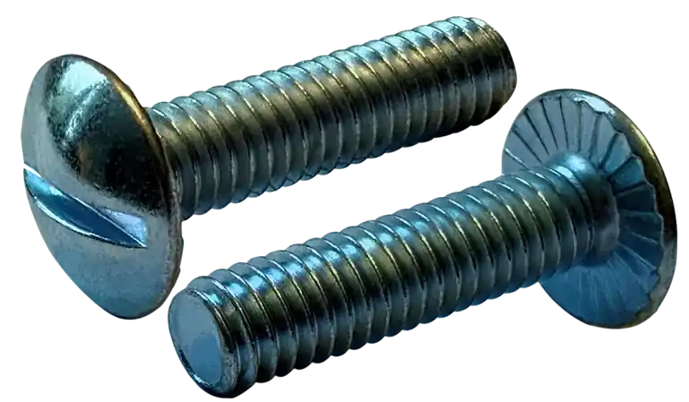 5/16"-18 X 3/4" Machine Screws Truss Serrated Head Slotted Drive Steel Zinc Plated (100/Pkg.) Factory Price