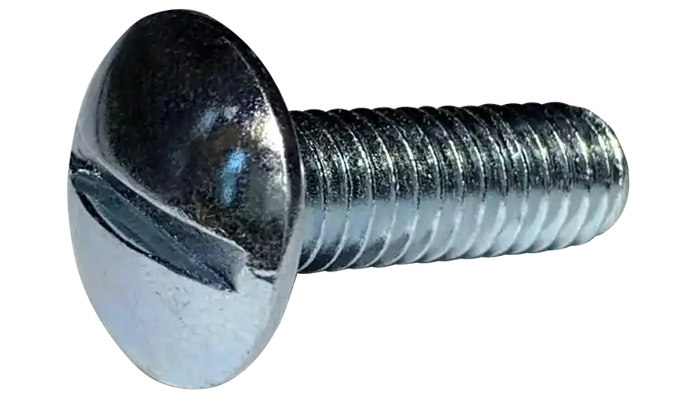 5/16"-18 X 7/8" Machine Screws Truss Head Slotted Drive Steel Zinc Plated (1250/Pkg.) Best Seller