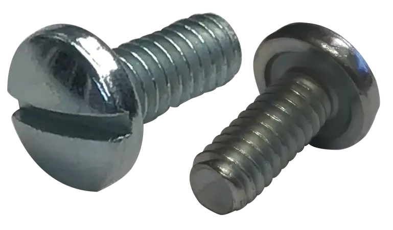 Trusted Brand 3-48 X 3/16" Machine Screws Undercut Binder Head Slotted Drive Steel Zinc Plated (10000/Pkg.)