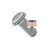 Must Have 10-24 X 3/8" Machine Screws Pan Head Square Drive 18/8 Stainless Steel (100/Pkg.)