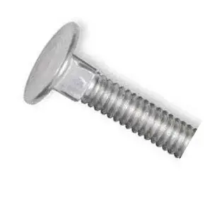 [1200 BULK] Flat Head Steel Zinc Plated Carriage Bolts 1/4-20 X 1-7/8 Next Day Delivery