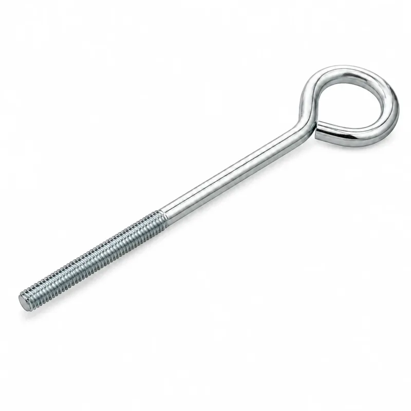 1/2"-13 X 12" Eye Bolts Commercial Wire Steel Zinc Plated (10 / Pkg.) Premium