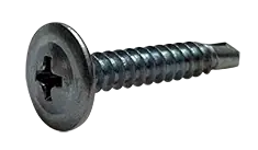 10-16 X 1" Self-Drilling Screws Modified Truss Head Phillips Drive Point Type 3 Steel Zinc Plated (5000/Pkg.) Limited Time
