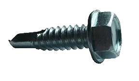 6-20 X 3/4" Self-Drilling Screws Indented Hex Washer Head Point Type 2 18/8 Stainless Steel (5000/Pkg.) Cheap