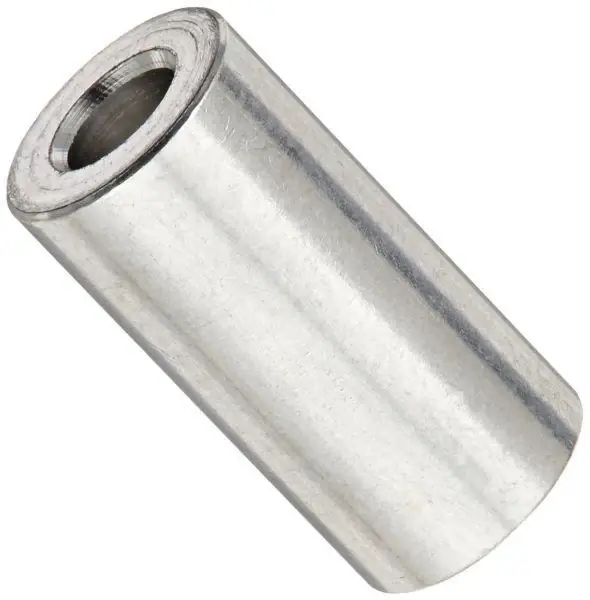 Holiday Sale 3/8" OD X 1/2" Spacers Round 8 Hole 303 Stainless Steel (250/Pkg.)