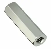 3/8" AF X 6-32 X 3" Hex Female-Female Standoffs 303 Stainless Steel (500 / Pkg.) Direct From Factory