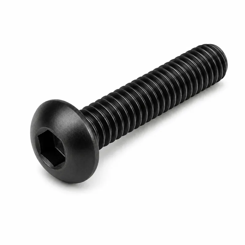 One Day Deal 10-32 X 3/4" Socket Cap Screws Button Head Hex Socket Drive Steel Black Oxide (200 / Pkg.)