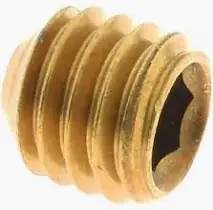 6-32 X 5/16" Cup Point Socket Set Screws Brass (100 / Pkg.) Buy Online