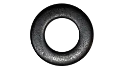Time-Limited M4 Flat Washers DIN 125A 18/8 Stainless Steel Black Oxide (10000 / Pkg.)