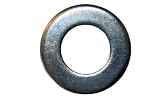Luxury M18 Flat Washers Thru Hardened Steel Zinc (50 / Pkg.)