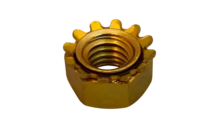 Last Chance 8-32 X 5/16" Length Keps Nuts Steel Zinc Yellow (5000 / Pkg.)