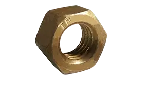 7/8" Hex Nuts Fine Thread L9 Alloy Steel Cadmium Yellow USA Made (15 / Pkg.) Deal