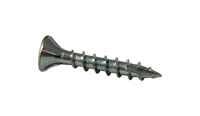 Factory Price 8 X 1-1/2" Wood Screws Deep Thread Square Drive Flat Head Fully Threaded Steel Zinc & Bake (5500 / Pkg.)