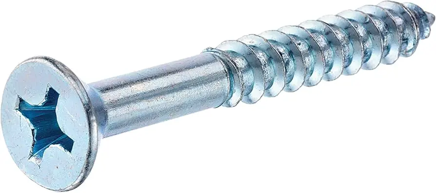 Express Delivery 10 X 1-3/4" Wood Screws Phillips Drive Flat Head Steel Zinc Plated (200 / Pkg.)