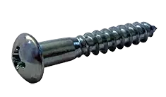 Shop Now 10 X 1" Wood Screws Phillips Drive Round Head Steel Zinc Plated (3000 / Pkg.)