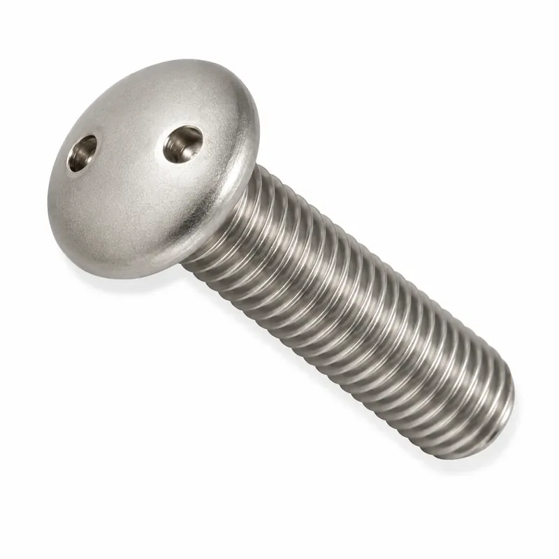 Instant Buy 8-32 X 3/4" Tamper Resistant Machine Screws Pan Head Spanner Drive 18/8 Stainless Steel (100 / Pkg.)