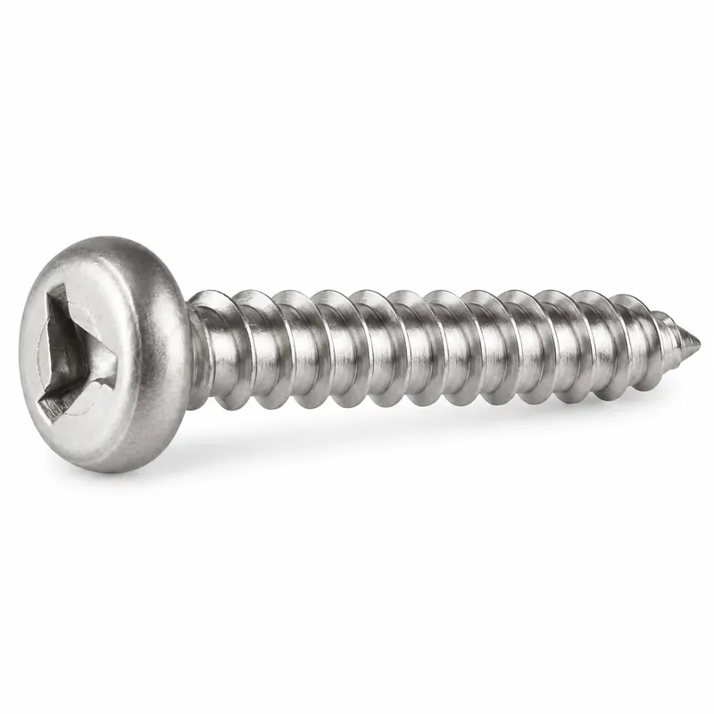 10 X 3/4" Tamper Resistant Sheet Metal Screws Pan Head Tri-Wing Drive 18/8 Stainless Steel (100 / Pkg.) Discount