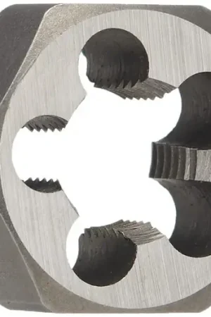 1-1/16"-18 Carbon Steel Hex Rethreading Die Uncoated (Bright) DWTSH1-1/16-18 Buy Today