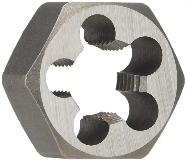 M14 X 1.75 Carbon Steel Hex Rethreading Die Uncoated (Bright) DWTSMH14X1.75 Limited Offer