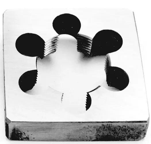 3/4"-14 NPT Carbon Steel Square Bolt Die Uncoated (Bright) DWTSQNPT34X3 Seasonal Sale