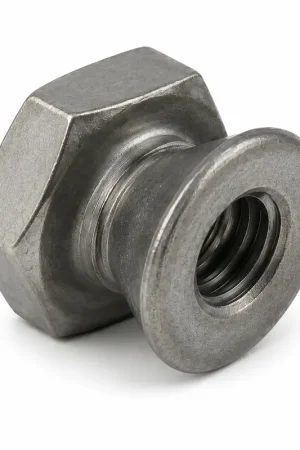 1/4-20 Tamper Resistant Break-Away Nuts Zinc Diecast (100 / Pkg.) Genuine