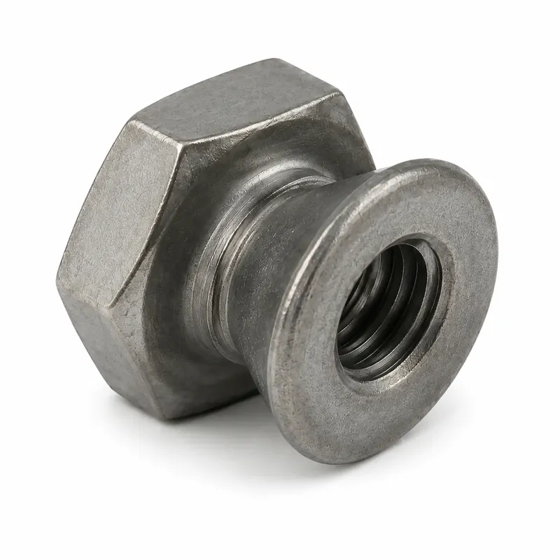1/4-20 Tamper Resistant Break-Away Nuts Zinc Diecast (100 / Pkg.) Genuine