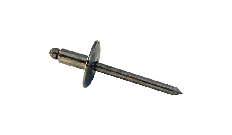 Top Rated 5/32" X .37-.50" Grip Large Flange Dome Head Blind Rivets Stainless Steel/Stainless Steel (3000 / Pkg.)
