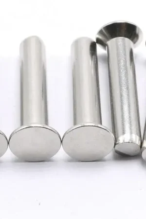 [50 PC] Solid Rivets Flat Head 18/8 Stainless Steel 5/16 X 1 Get Yours