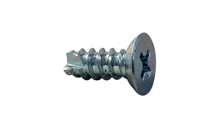 8-18 X 1/2" Type 25 Thread Cutting Screws Flat Undercut Head Phillips Drive Steel Zinc & Bake (10000 / Pkg.) Last Chance