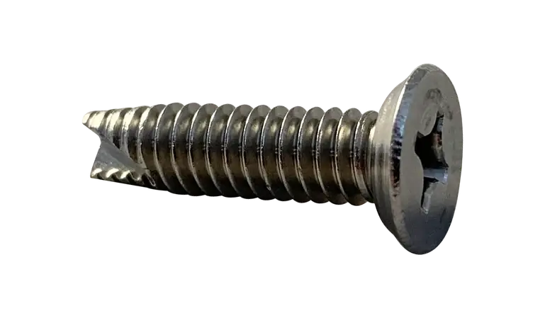 Best Price 1/4-20 X 1-1/4" Type 23 Thread Cutting Screws Flat Undercut Head Phillips Drive 18/8 Stainless Steel (500 / Pkg.)