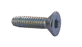 1/4-20 X 3/4" Type F Thread Cutting Screws Flat Head Six Lobe Drive Steel Zinc & Bake (4000 / Pkg.) Instant Buy