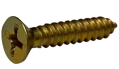 8 X 3/4" Type AB Self Tapping Sheet Metal Screws Flat Head Phillips Drive Steel Zinc Yellow (10000/Pkg.) Trending