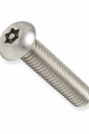6-32 X 2" Tamper Resistant Machine Screws Button Head Pin-In Six Lobe Drive 18/8 Stainless Steel (100 / Pkg.) Markdown