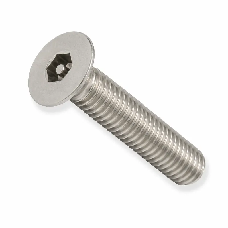 6-32 X 3/8" Tamper Resistant Machine Screws Flat Head Pin-In Hex Socket Drive 18/8 Stainless Steel (100 / Pkg.) Save Now