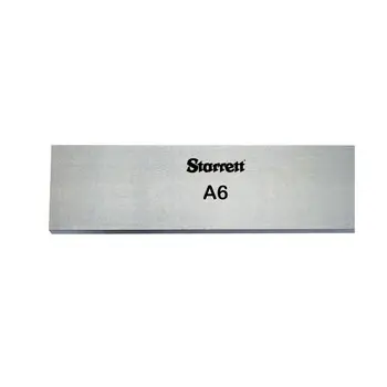 5/8" X 2 1/2" X 36" Starrett Precision Ground Flat Stock AISI A-6 Air Hardened Steel 59082 Exclusive Offer