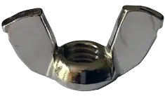 3/8"-16 Wing Nuts Cold Forged Steel Nickel Plated (750 / Pkg.) Free Returns