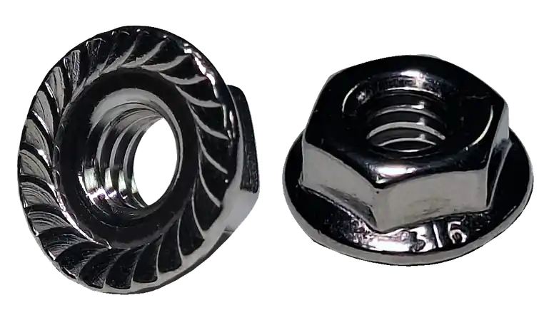 Free Returns 1/2"-13 Lock Nuts 316 Stainless Steel (500 / Pkg.)