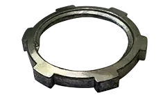9/16"-12 Lock Nuts Steel Zinc Plated (200 / Pkg.) Direct From Factory