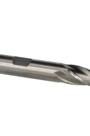 1/2" X 1" 4 Flute Single End Ball End End Mill HSS 1/2" Shank DWCF1118 Seasonal Sale