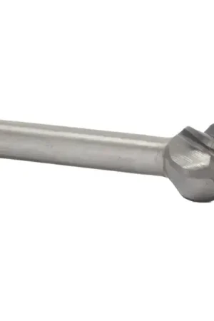 1/2" X 1/2" Ball End Carbide Bur for Aluminum Solid Carbide 1/4" Round Shank DULSD5NF Secure Checkout