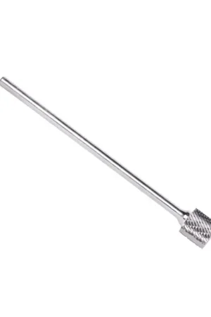 1/2" X 1" 6" Long Shank Cylindrical Double Cut Carbide Bur Solid Carbide 1/4" Round Shank DULSA5X6 Fan Favorite