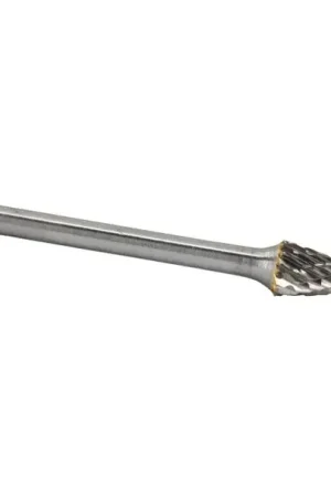 1/8" X 11/32" Cone Pointed-End Miniature Carbide Bur Solid Carbide 1/8" Round Shank DULSM41 Popular