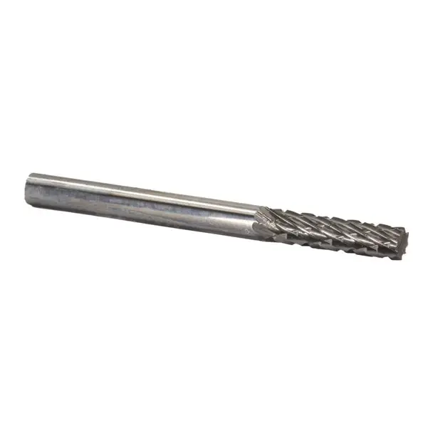 1/4" X 1/2" Cylindrical Miniature Carbide Bur Solid Carbide 1/8" Round Shank DULSA51 Best Seller