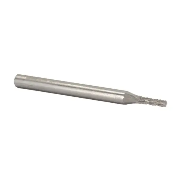 1/4" X 3/16" Cylindrical End-Cut Miniature Carbide Bur Solid Carbide 1/8" Round Shank DULSB51 Deal