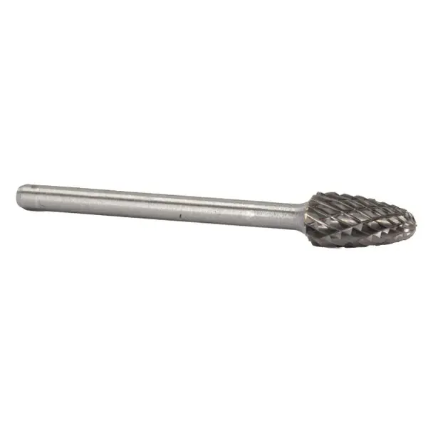 Today Only 1/8" X 1/4" Tree Radius End Miniature Carbide Bur Solid Carbide 1/8" Round Shank DULSF41